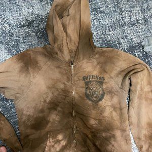 Affliction Distressed Light Weight Hoodie